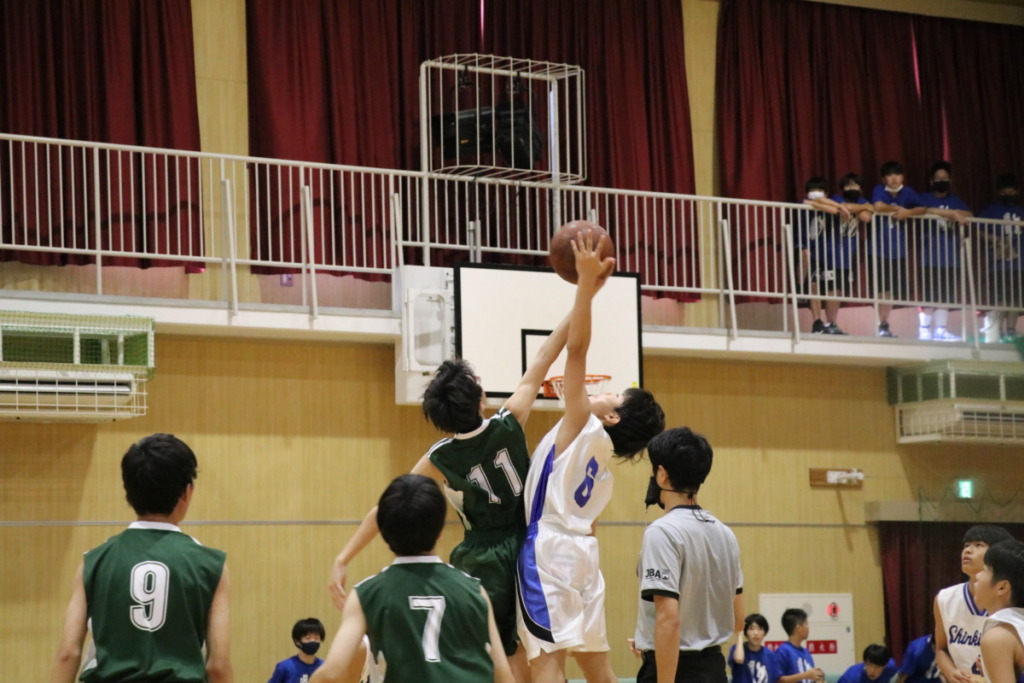 【中学バスケットボール部】令和4年度大阪市秋季総合体育大会出場