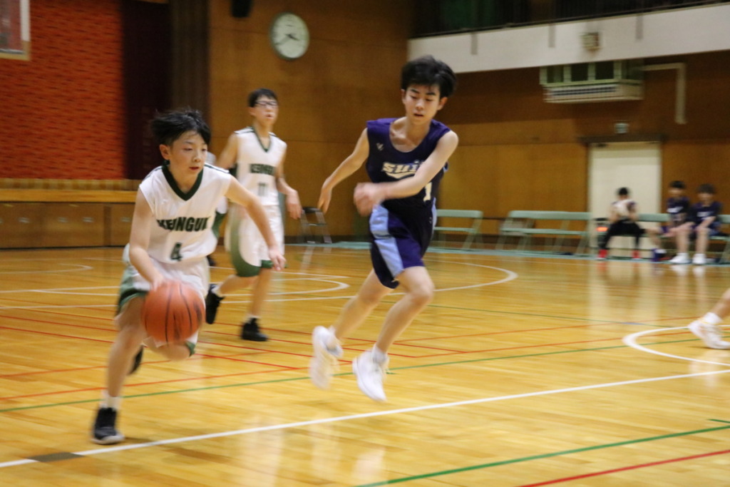 【中学バスケットボール部】令和4年度新人戦出場