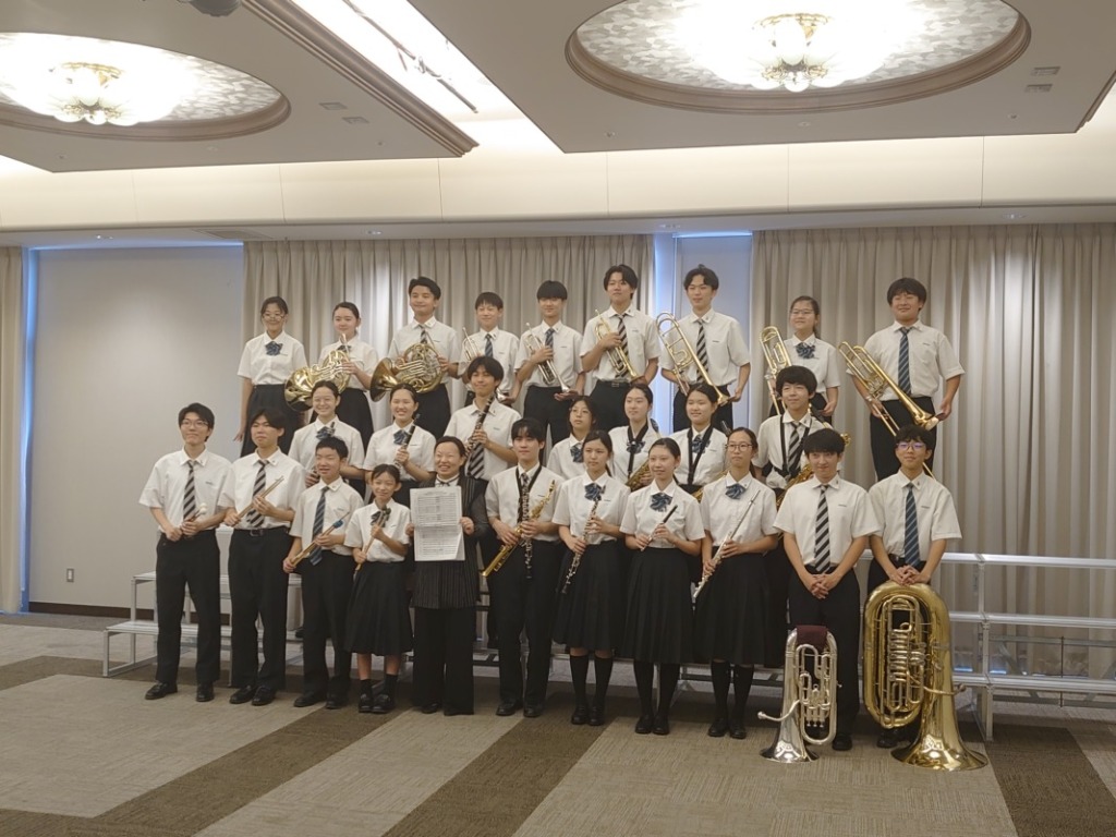 吹奏楽部　大阪府大会進出