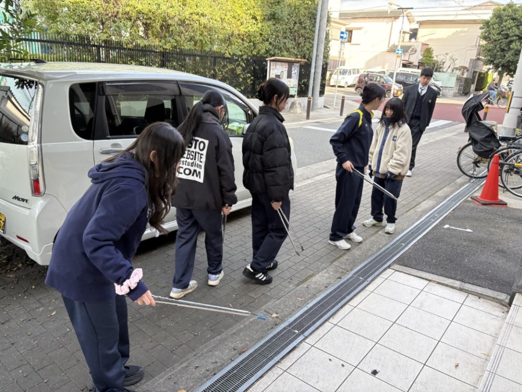 中学生の地域ボランティア活動