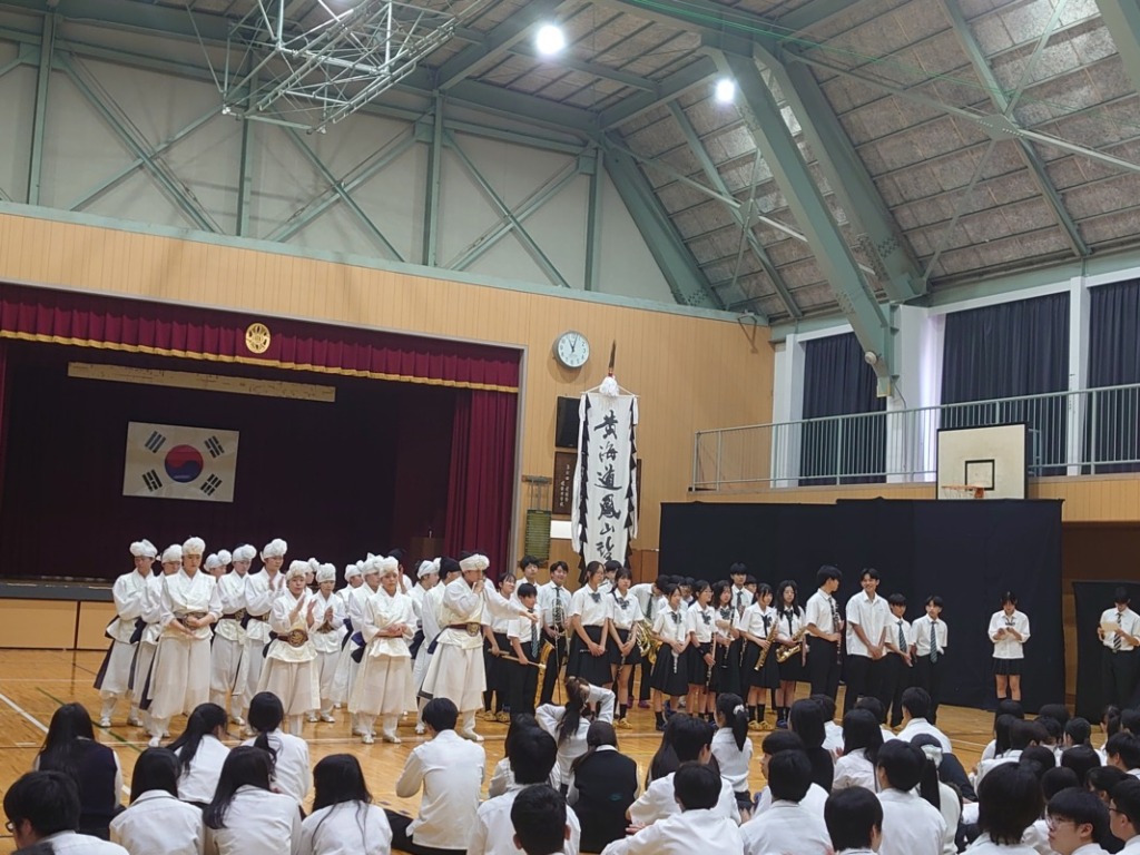 2026年度　生徒会主催　壮行会　演奏